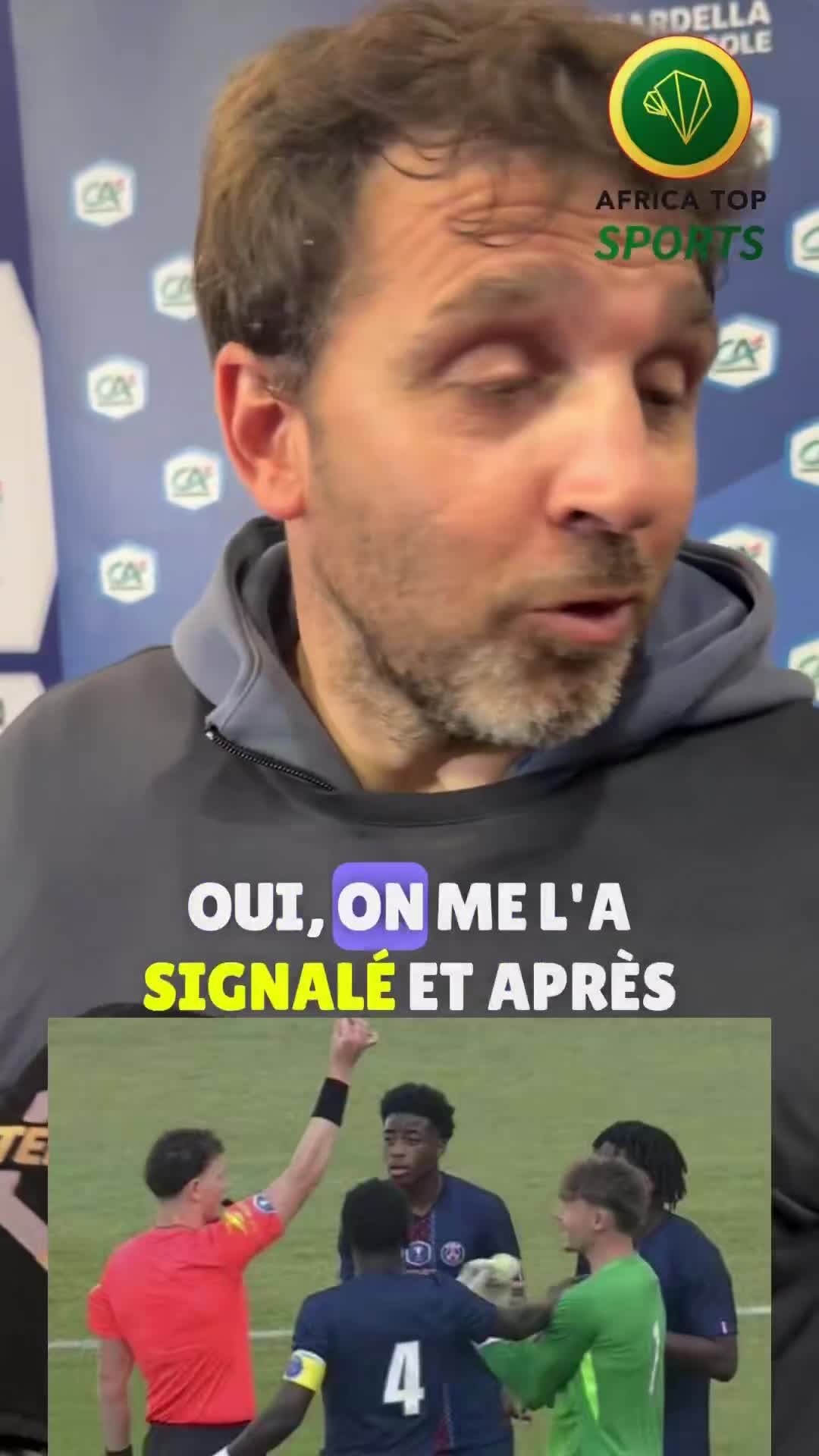 Dounia Mesli rapporte — erreur arbitrale en finale de la Gambardella 2026