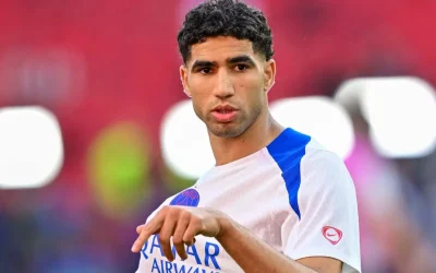 LDC UEFA : Achraf Hakimi fait le buzz après son beau geste envers un supporter du PSG