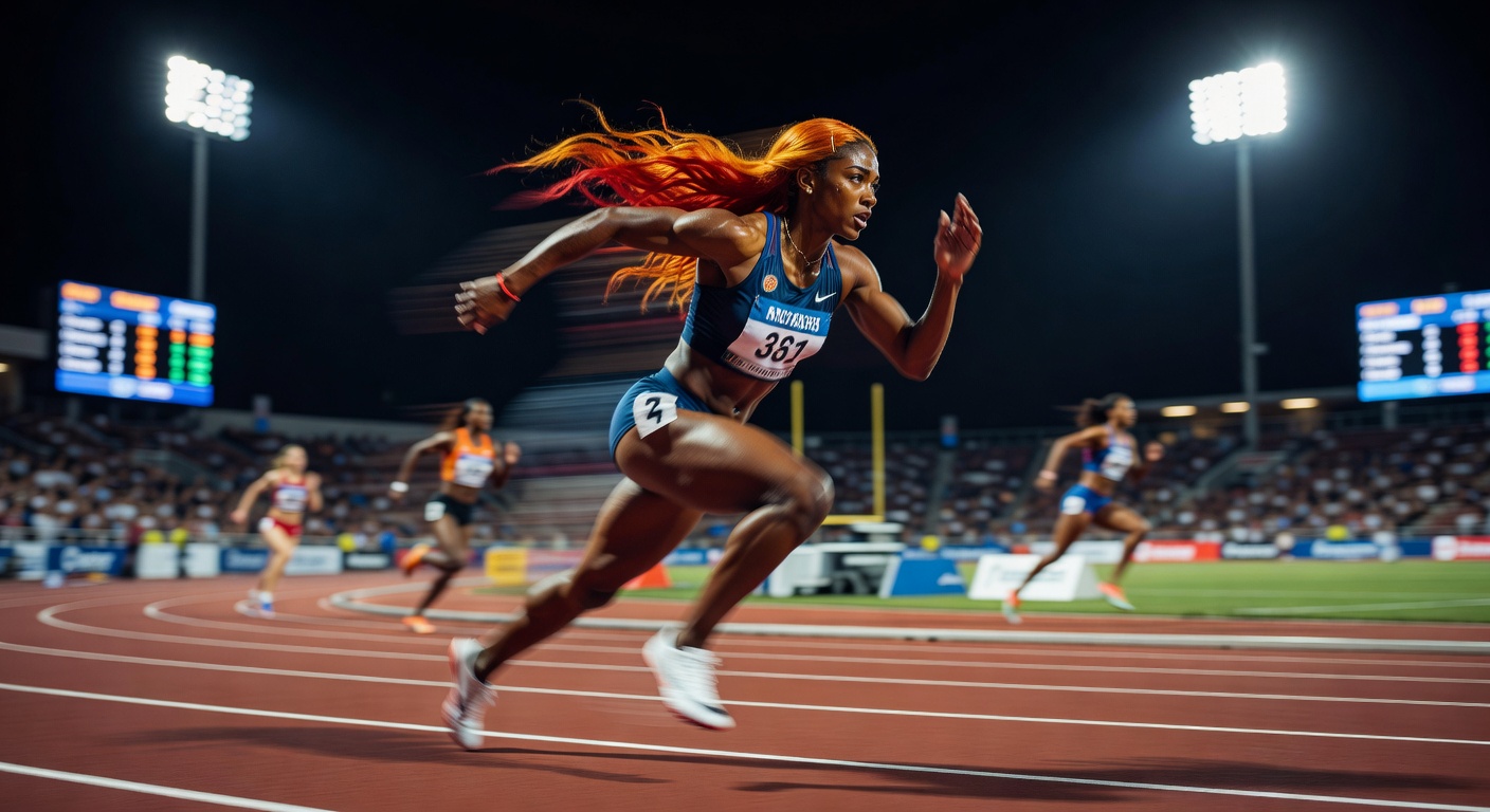 Sha Carri Richardson sprint
