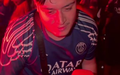 🏆 Trocadéro en folie — Les supporters parisiens fêtent le deuxième sacre du PSG en Champions League (via Dounia Mesli @dounia_msi)