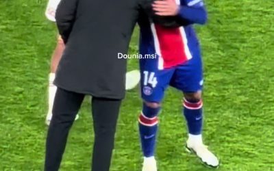 Desire Doue le talent fantastique du PSG en images via Dounia Mesli ATS_fr