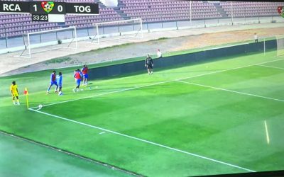 Journées FIFA / Mi-temps : Le Togo surpris par la Centrafrique malgré sa domination (1-0)