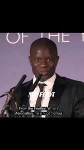 N&rsquo;Golo Kanté — moment de motivation