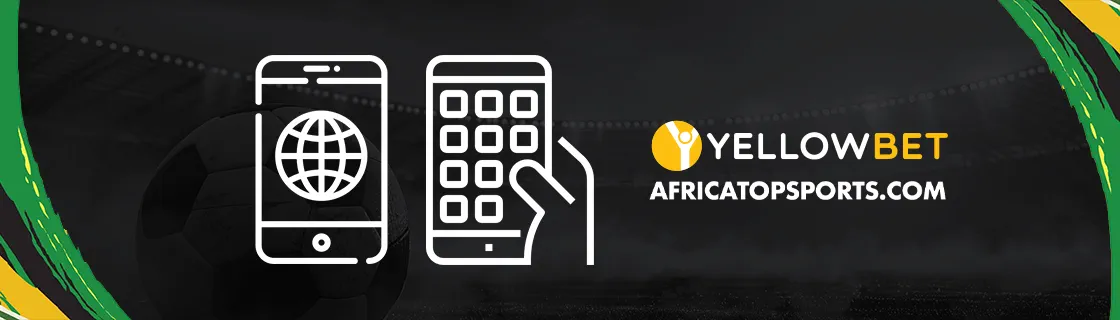 Application Yellowbet vs version mobile