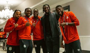 Coupe du monde 2026 : Rocky Bushiri rend visite aux Léopards