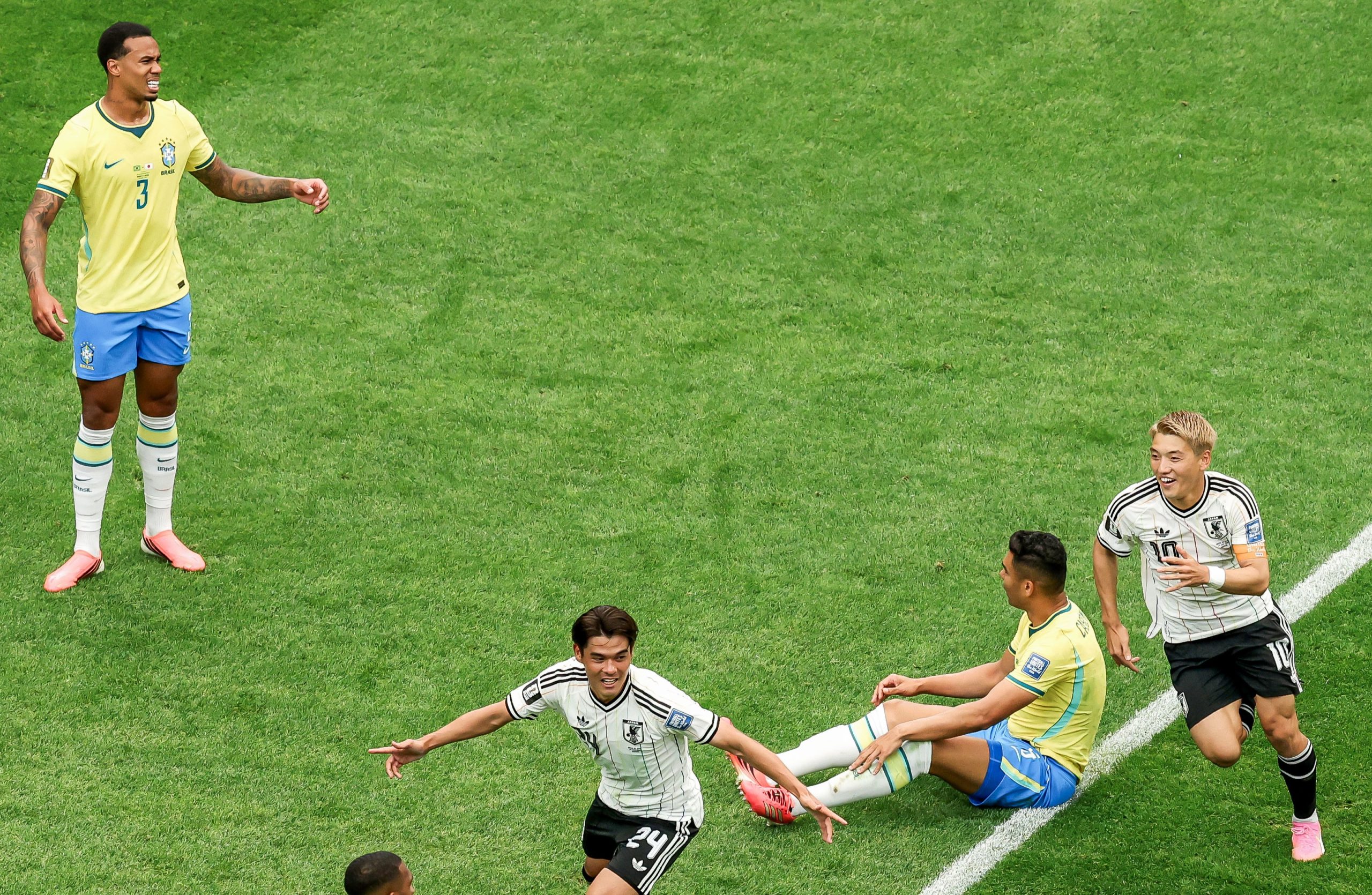 Coupe du Monde 2026: Le Japon punit le Brésil à la pause (1-0)