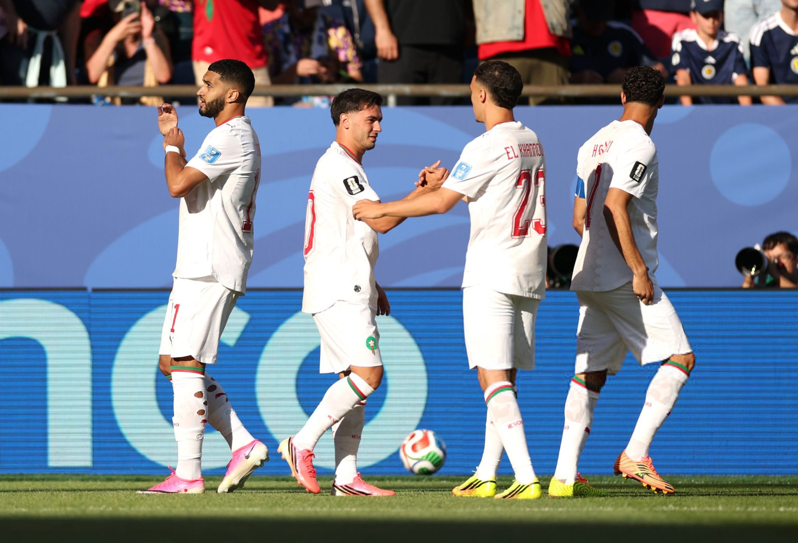Coupe du Monde 2026 : Mi-temps, le Maroc prend les devants face à l&rsquo;Écosse
