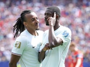 Coupe du Monde 2026: Un triplé de Dembélé permet à la France de dominer la Norvège à la pause