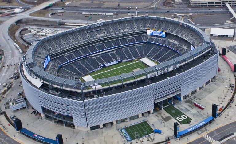 Vue aerienne MetLife Stadium