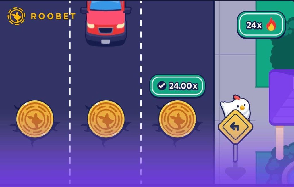 Chicken successfully crossed the road in Mission Uncrossable