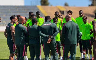 Nigeria : Les Super Eagles préparent leur amical contre le Portugal, le cas Igho Ogbu inquiète