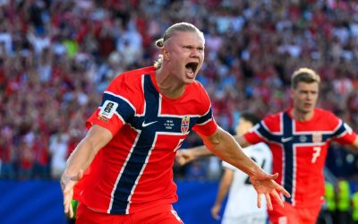 Coupe du monde 2026 : Haaland s&rsquo;offre un doublé, la Norvège mène face à l&rsquo;Irak à la pause