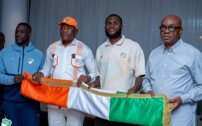 Coupe du Monde 2026: Les Eléphants ont reçu le drapeau