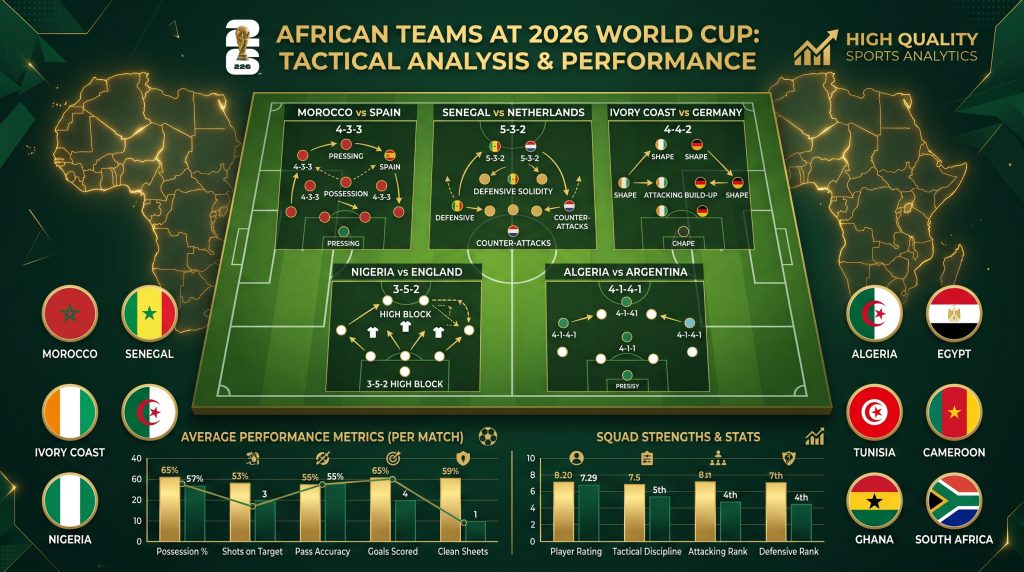 10 sélections africaines Mondial 2026 analyse tactique