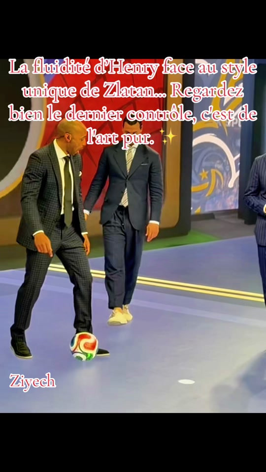 Henry vs Zlatan — quand le contrôle de balle devient un art