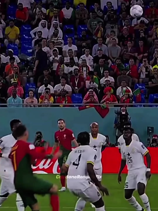 Cristiano Ronaldo : un saut spectaculaire