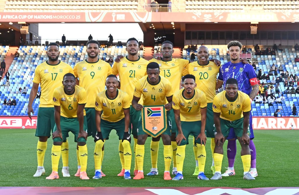 Les compositions officielles pour le match Afrique du sud vs Corée du sud