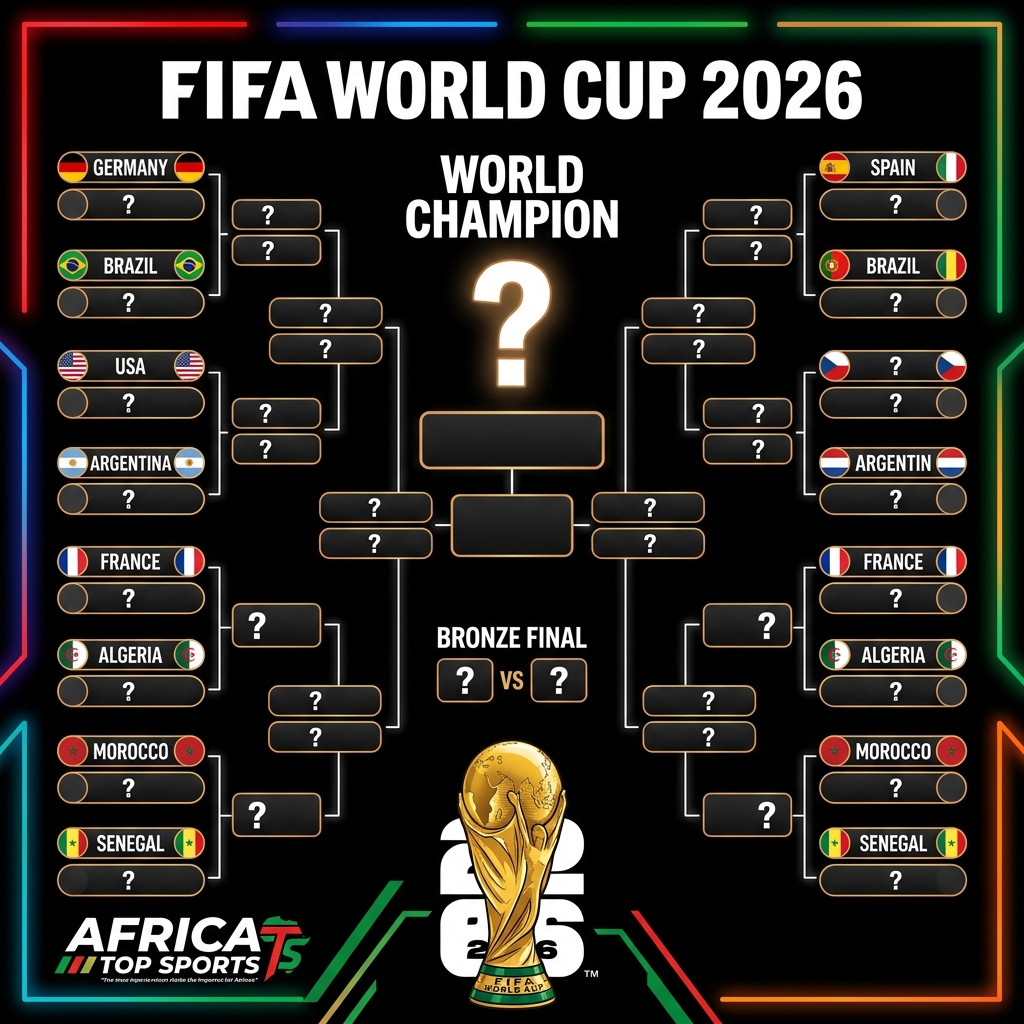 Bracket final Coupe du Monde 2026 - Projection ATS