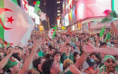 Les Algériens réunis pour éteindre Times Square