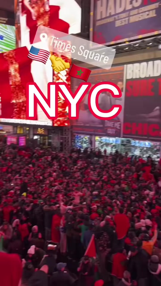 CDM 2026 : la ferveur marocaine enflamme Times Square à New York