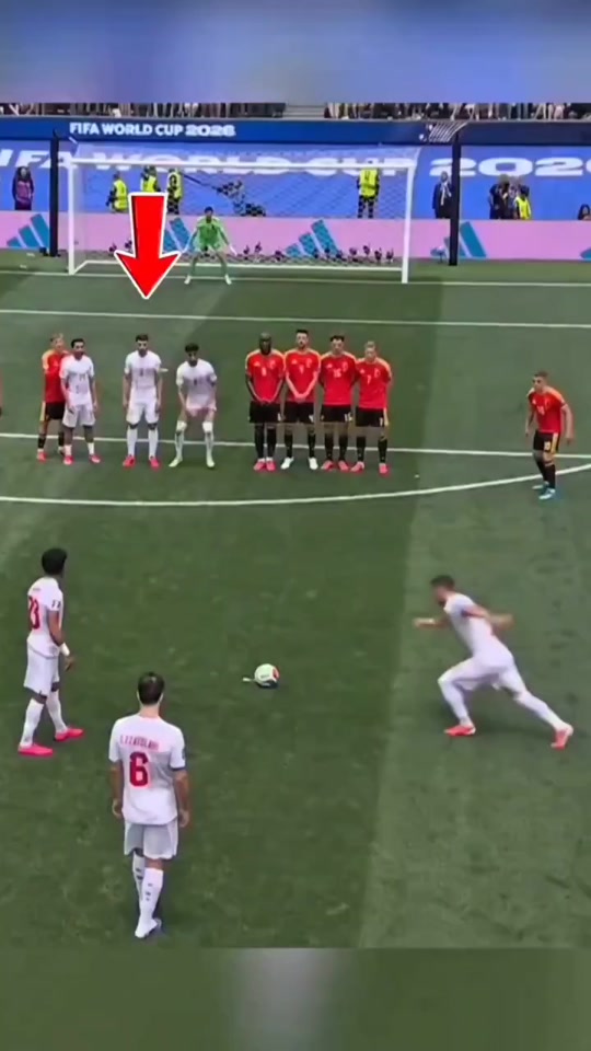 The Smartest Free Kick You’ll Ever See.