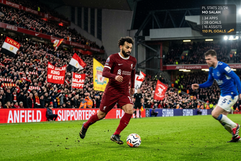 Mohamed Salah à 33 ans en action avec Liverpool, analyse data xG