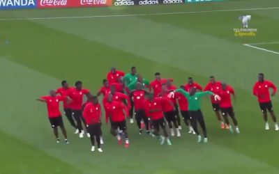 Senegal World Cup 2026 : la danse d echauffement des Lions qui fait le tour du monde