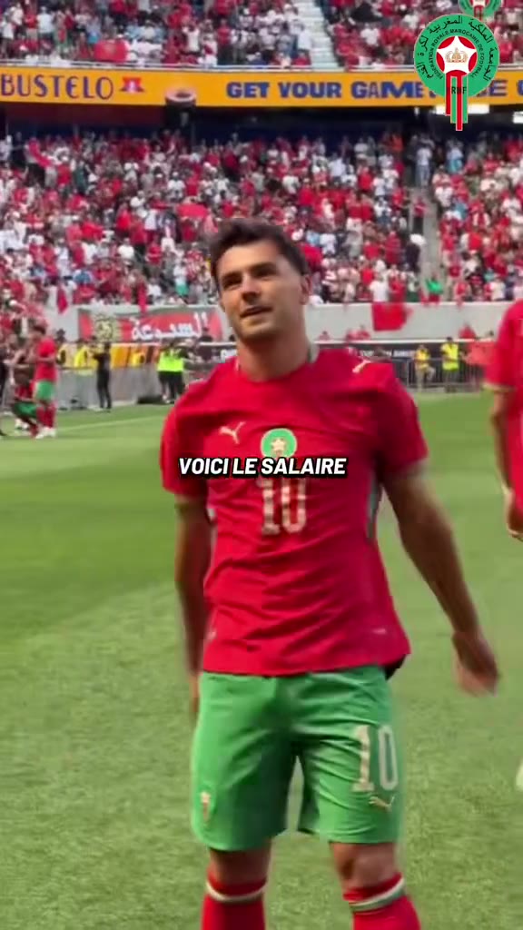 Salaire des joueurs du Maroc a la CDM 2026