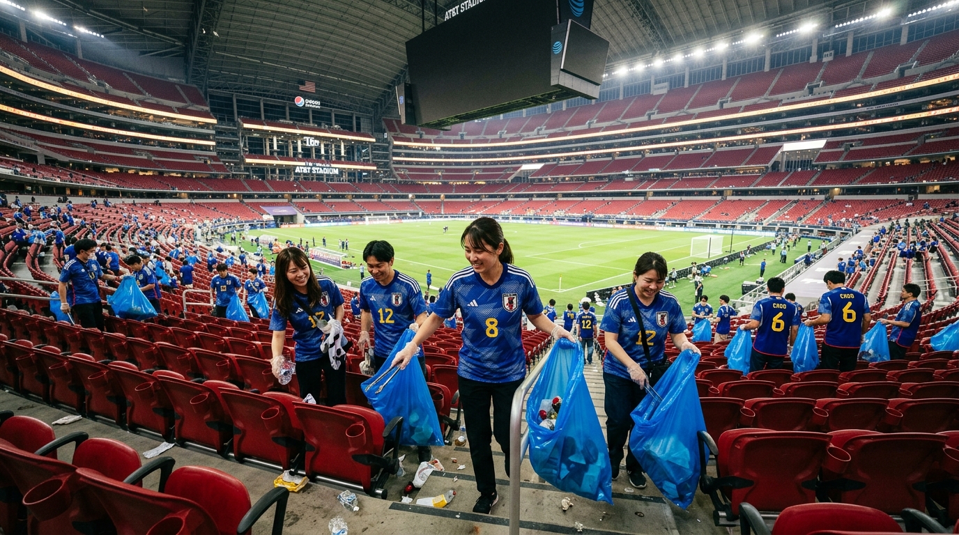 Test Japan fans