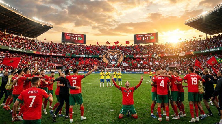 Maroc-Brésil au Mondial 2026 : quand l&rsquo;Atlas répond au Seleção