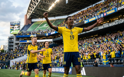 Joueur du match : Alexander Isak (Suède), le doublé qui tue
