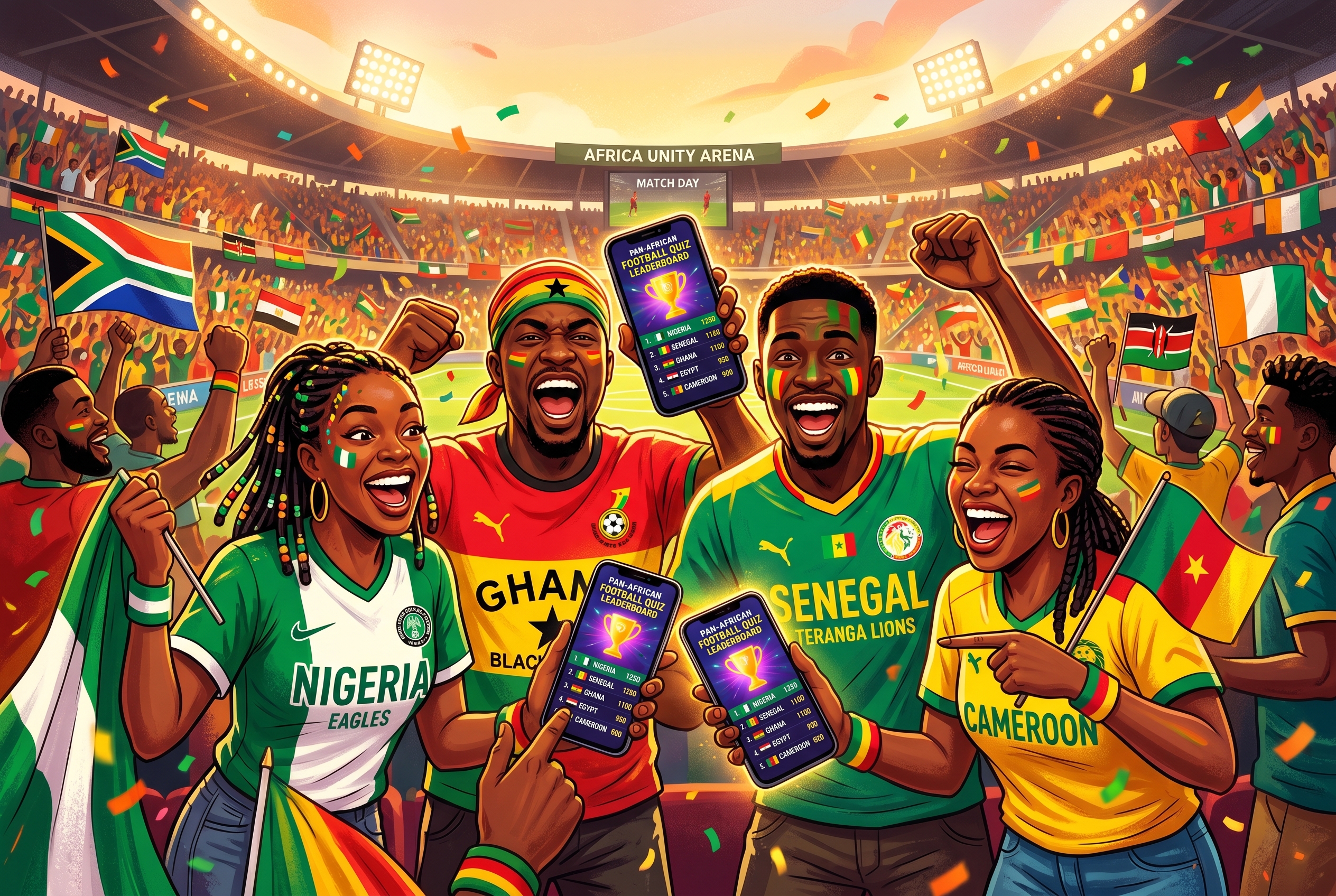 2026 World Cup Quiz: All of Africa Competes on the Fan Podium