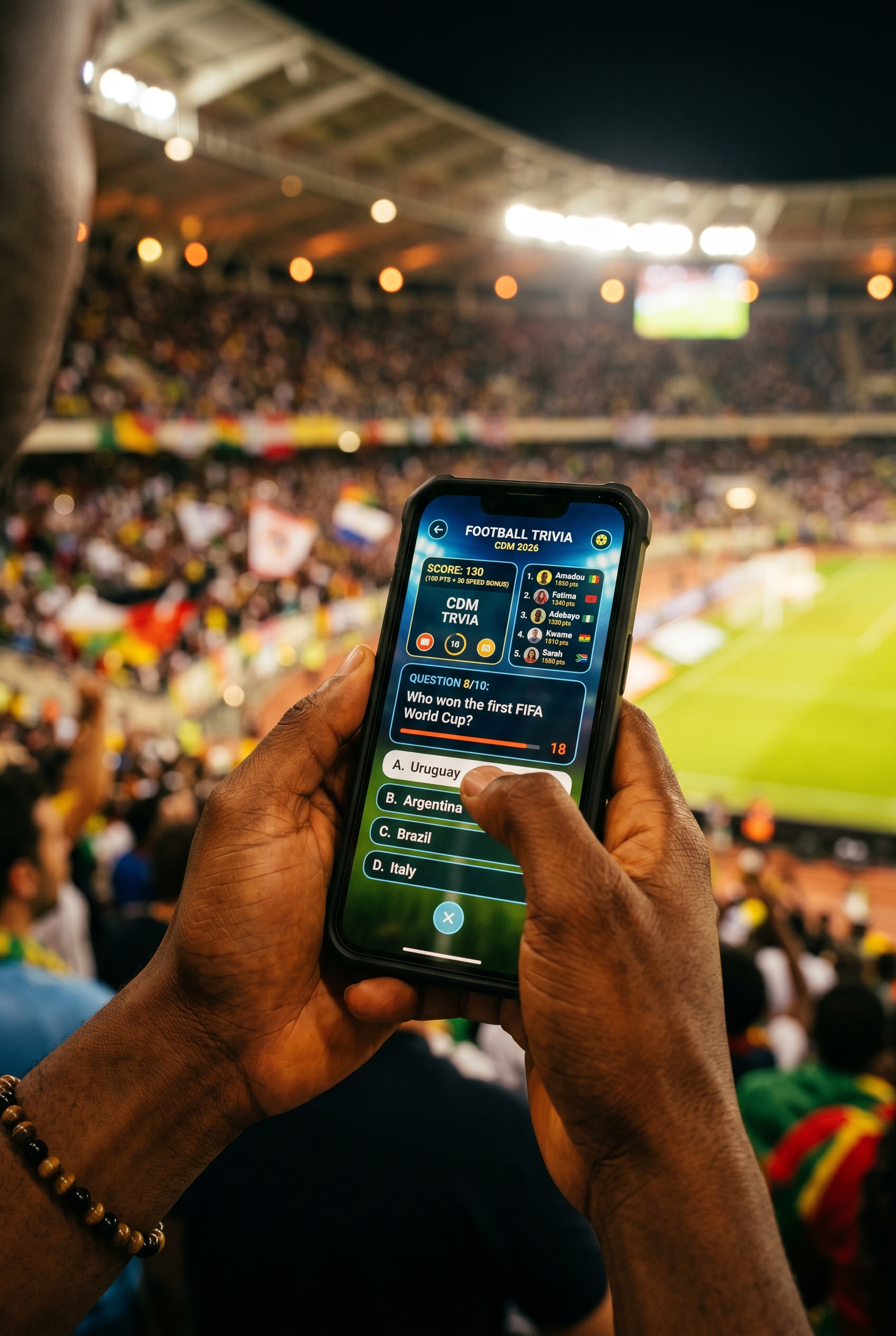 Quiz smartphone CDM 2026 - leaderboard et questions