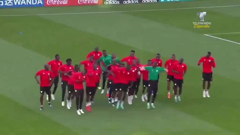 Sénégal : l échauffement dansé des Lions qui fait le tour du monde