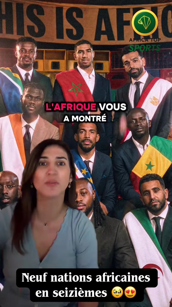 9 nations africaines qualifiées pour les 16es
