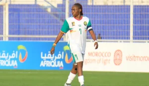 Gabrielle Aboudi Onguéné appelle ses partenaires à prendre plaisir face au Mali lors de la CAN féminine 2026