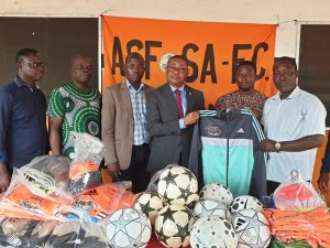 D2 Togo : ASFOSA reçoit un important lot de matériels sportifs avant le coup d&rsquo;envoi