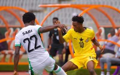 UFOA B U20 : Le Nigeria domine le Ghana d&rsquo;entrée