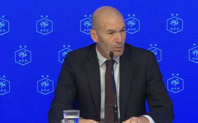France : Zinédine Zidane nommé sélectionneur des Bleus