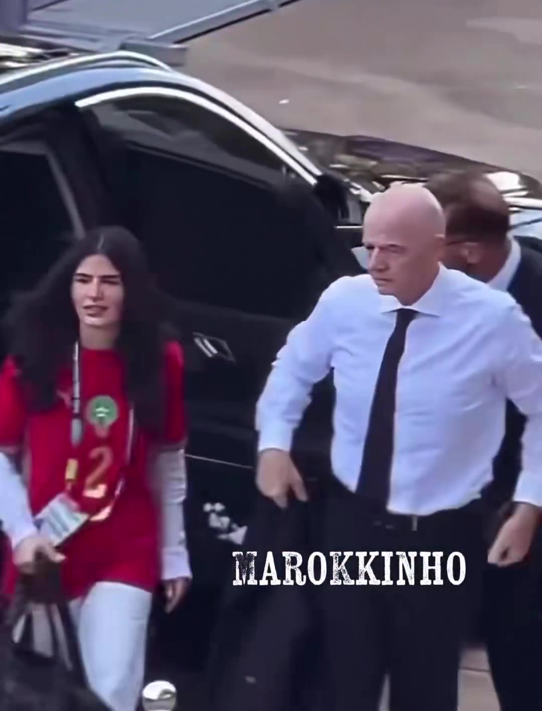 CDM 2026 : La fille de Gianni Infantino en maillot du Maroc