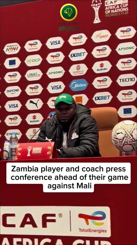 Zambia coach & players ahead of the Mali showdown ⚽🔥 #ZambiaVsMali #FootballAfrica #CAF #Can2025 #fyp
