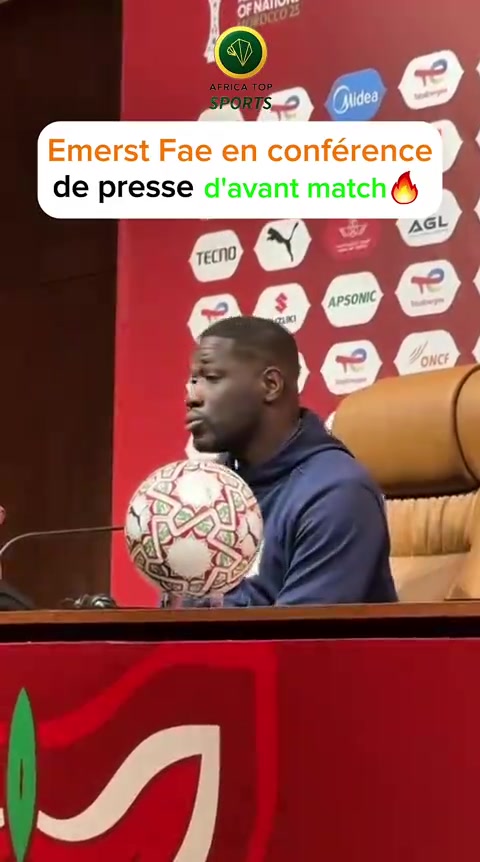 #TotalEnergiesAFCON2025   Ernest Faé considère le Mozambique comme un adversaire redoutable.  #CAN2025 #FootballAfricain