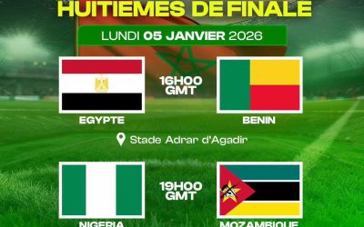 Les Guépards du Bénin se mesurent aux Pharaons d&rsquo;Égypte, tandis que les Super Eagles du Nigeria affrontent les Mambas…