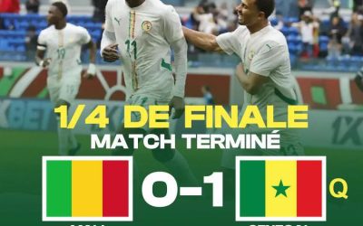 #TotalEnergiesAFCON2025  Le Sénégal, première nation qualifiée pour les demi-finales 🔥