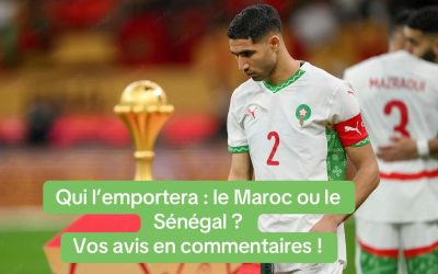 Qui l’emportera : le Maroc ou le Sénégal ? Vos avis en commentaires ! #finale #TotalEnergiesAFCON2025 #fyp #Maroc #se…