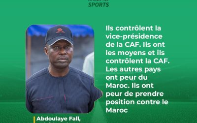 Le président de la Fédération sénégalaise de football, Augustin Senghor, monte au créneau. Une sortie justifiée ? #Af…
