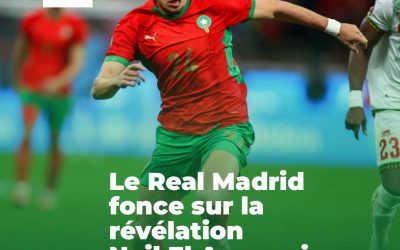 Bientôt une nouvelle pépite marocaine à la Maison-Blanche ?🔥 #Africatopsports #football #Real Madrid #Maroc