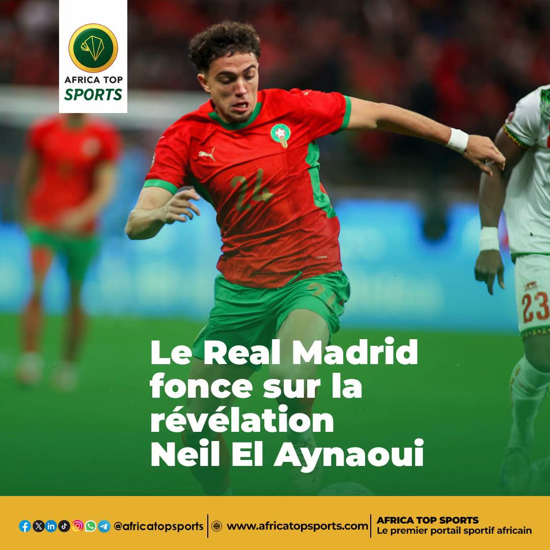 Bientôt une nouvelle pépite marocaine à la Maison-Blanche ?🔥 #Africatopsports #football #Real Madrid #Maroc