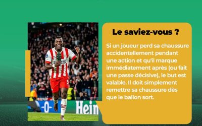 Le football est un jeu qui regorge de plusieurs règles et il est important de les connaître. Alors, connaissiez-vous …