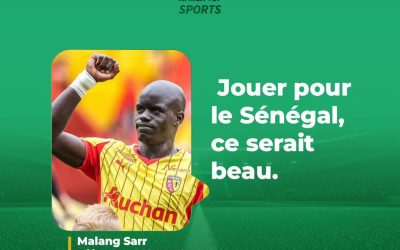 Malang Saar veut rejoindre les Lions de la Teranga. #Africatopsports #Football #MalangSarr #Lions